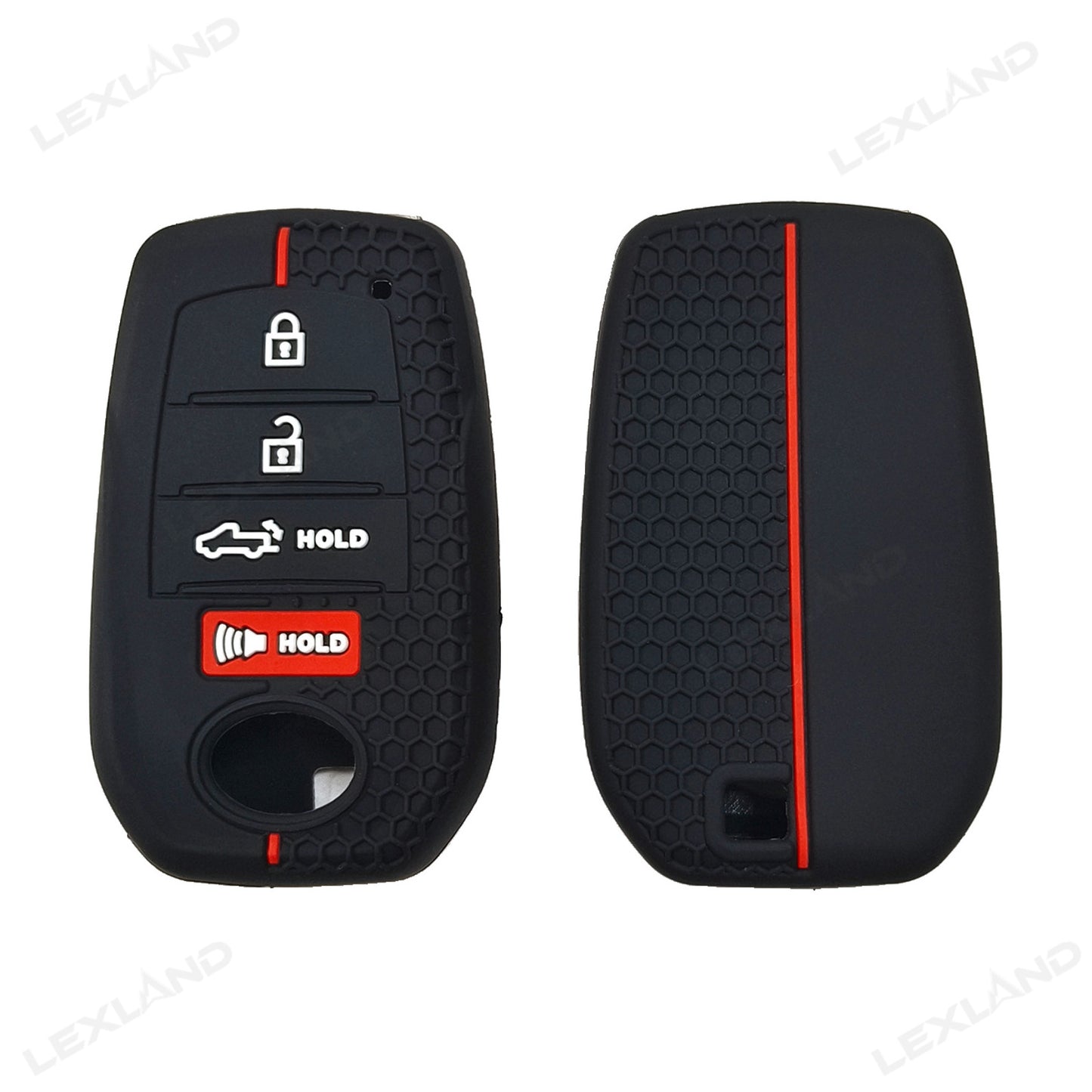 Tacoma/4Runner/Tundra Key Fob Cover Silicone Keyless Entry Remote Case Protector for Toyota