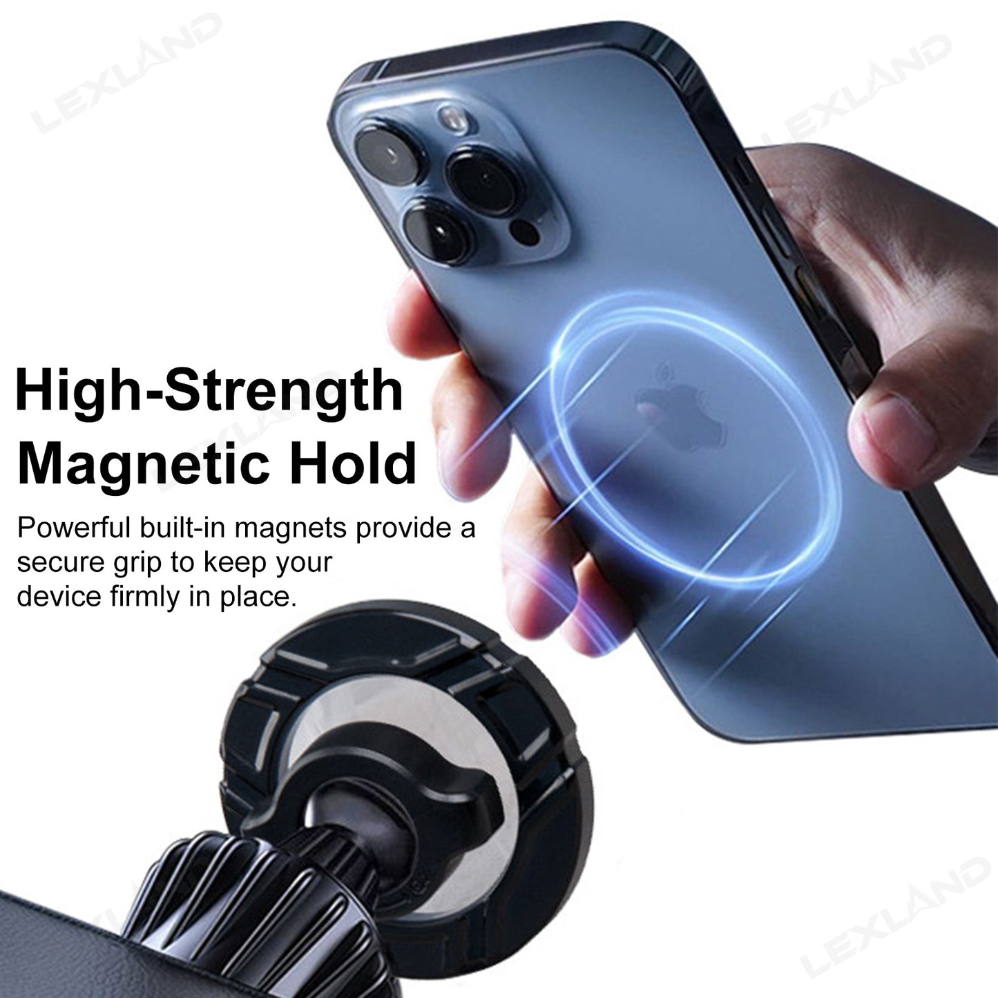 Tacoma Strong Magnetic Phone Mount No-Drill Dashboard Phone Holder for Toyota