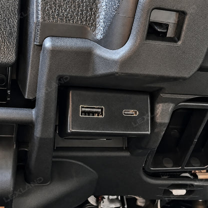 Tacoma /4Runner OBD Hub Adapter 48W USB-A & USB-C Dual Port Fast Charger for Toyota