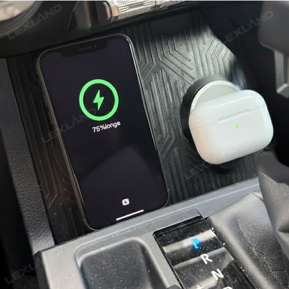Tacoma Dual MagSafe Wireless Charging Stand Charger Mount for Toyota