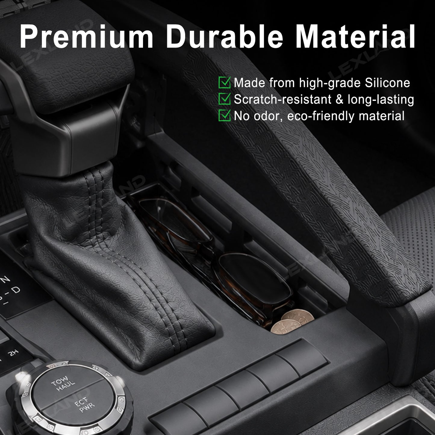 Tacoma/4Runner Gear Shifter Storage Box Holder Tray Under Handbrake Side Pocket Organizer