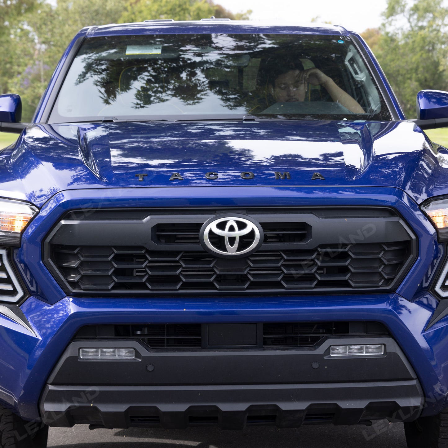 Tacoma Hood Letter Inserts Black Emblem Overlays For Toyota