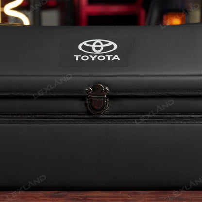 Toyota Trunk Storage Box Trunk Organizer with Toyota Logo Luggage Storage Bag