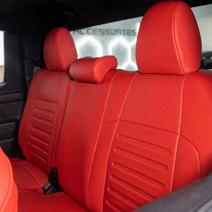 Tacoma /4Runner Seat Covers Embossed Seat Protector with TRD Style for Toyota