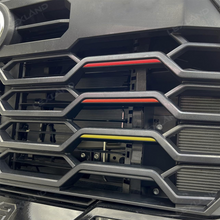 Tundra Heritage Grille TRI-Color Line Inserts Grille Decorative Overlays Grille Tri Bar Decals for Toyota