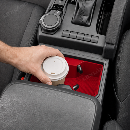 Tacoma Center Console Cup Holder Silicone Water Cup Insert for Toyota