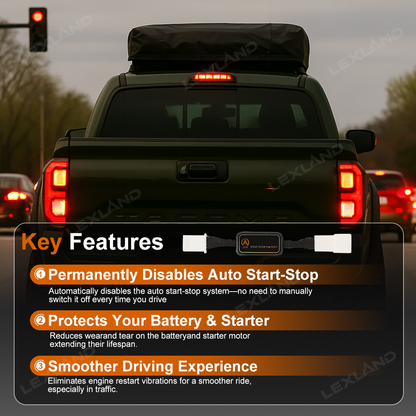 Tacoma Auto Idle Start Stop Eliminator Engine System Canceler Disable Device for Toyota