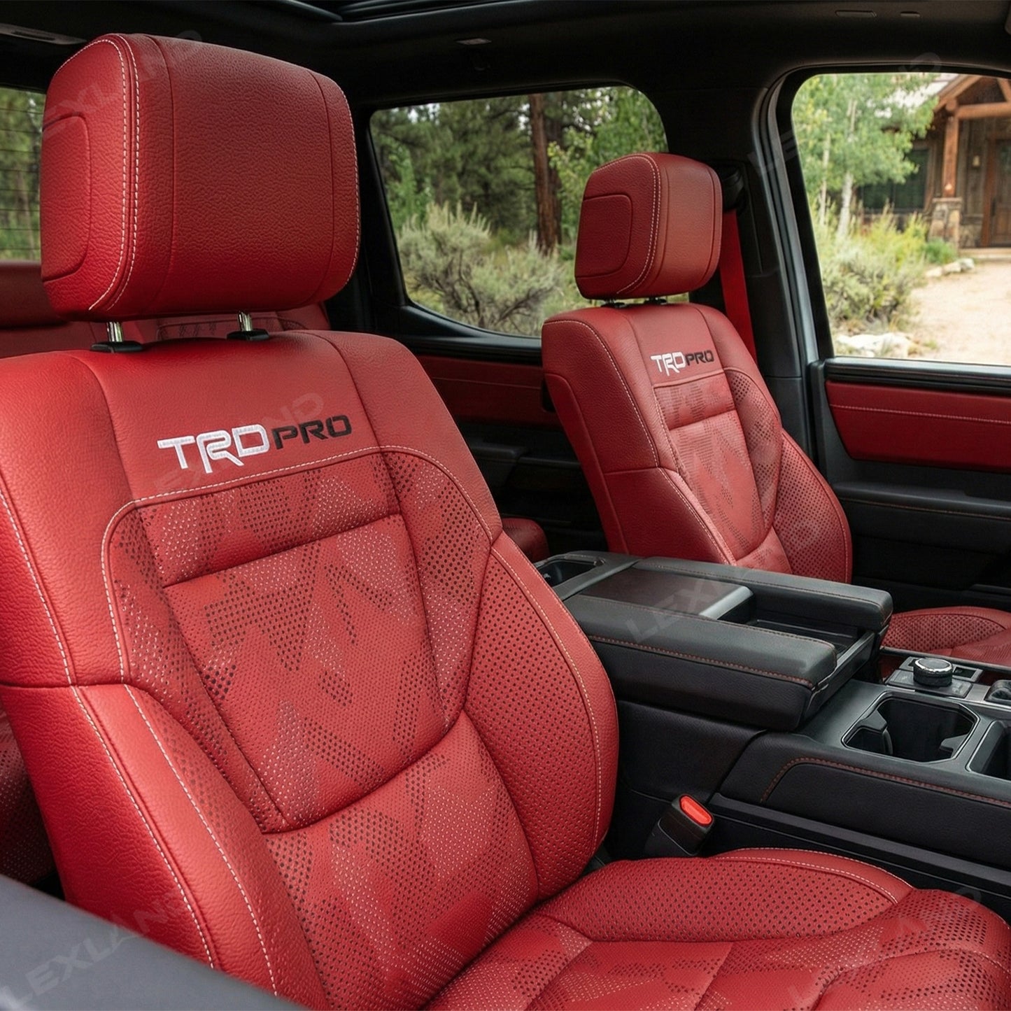 Tundra Seat Covers Camo Seat Protector with TRD PRO Logo for Toyota