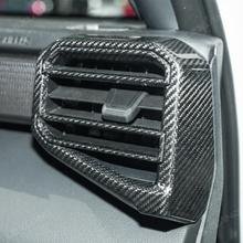 Tundra Dashboard Air Vent Covers AC Vent Overlays ABS Interior Trim 4PCS for Toyota