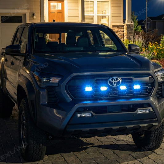 Tacoma LED Raptor Lights Multi-color Front Grille Lights 4PCS 2.0 For Toyota