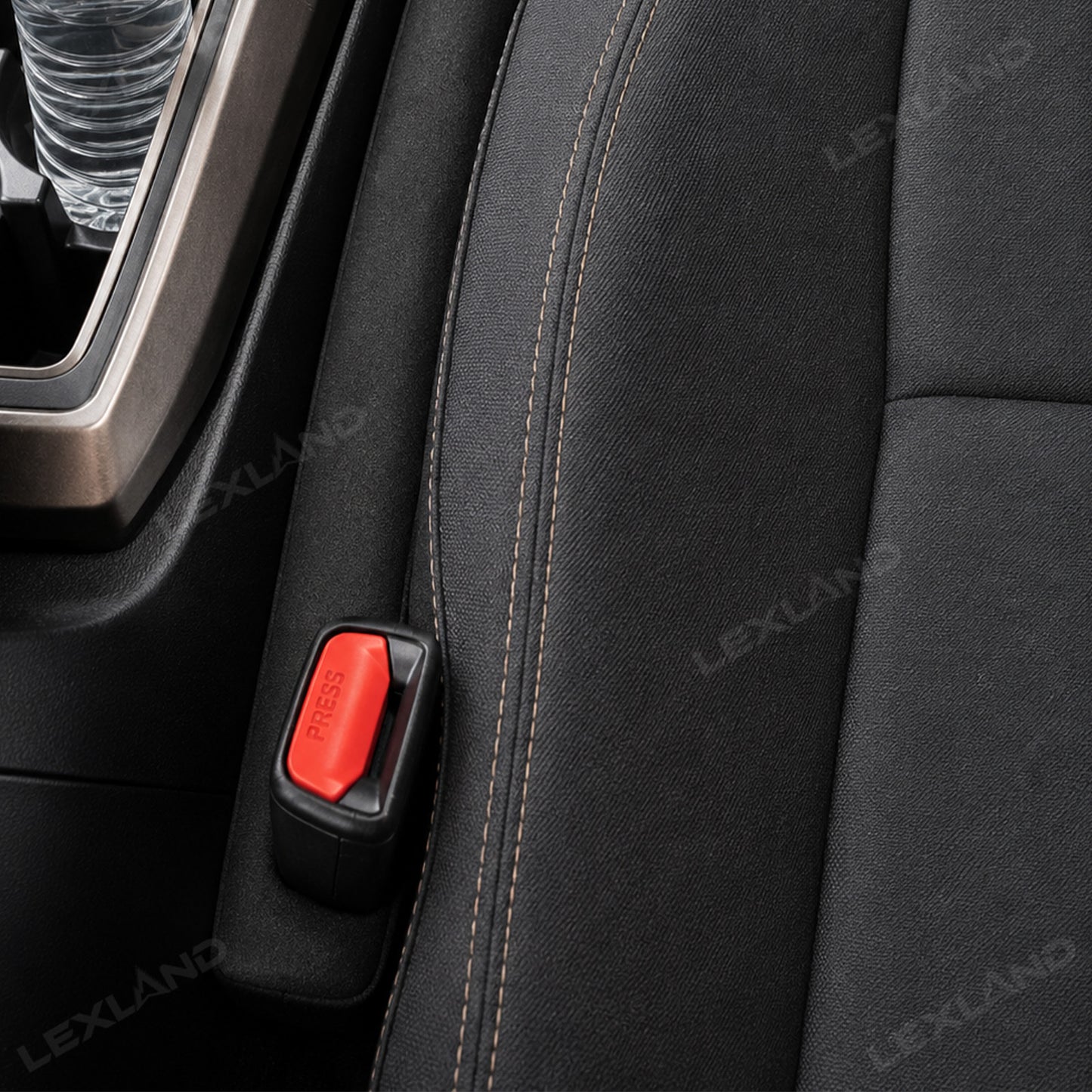 Tacoma Seat Gap Filler Center Console Gap Stopper Blocker Car Seat Crevice Filler 2PCS for Toyota