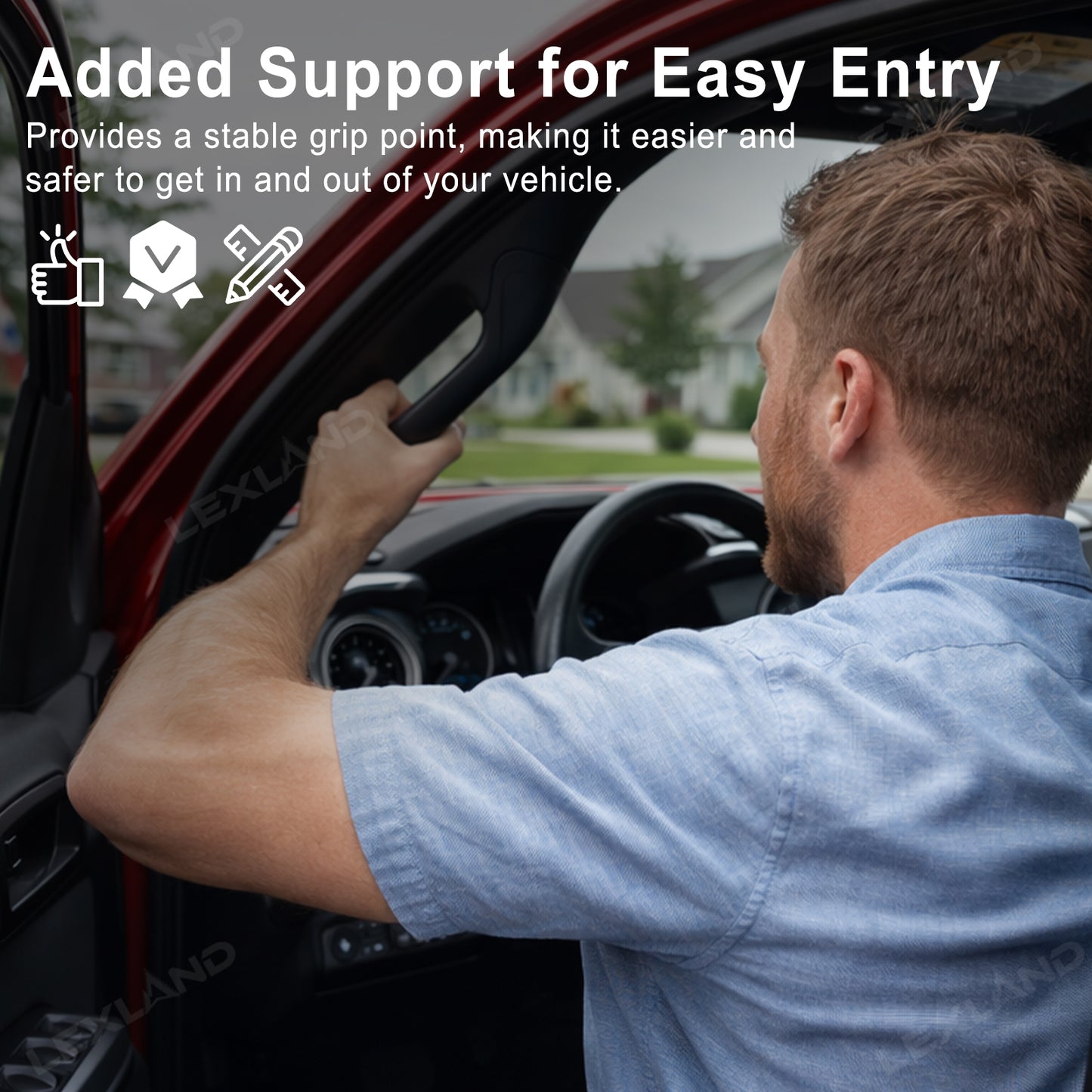 Tacoma Driver Side A-Pillar Grab Handle Assist Handle for Toyota