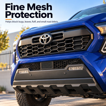 Tacoma Grille Mesh Insert Front Lower Bumper Protective Mesh Grille Panel Covers Bug & Debris Screen Protector