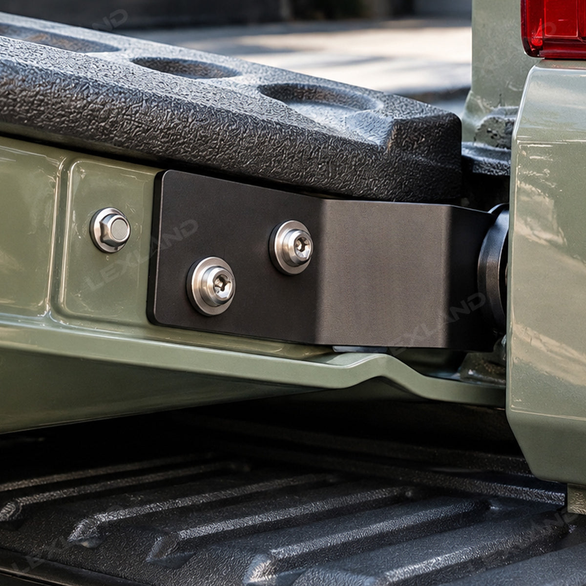 Silverado 1500 Anti-Theft Lock Security Stainless Steel Tailgate Theft Protector for Chevy