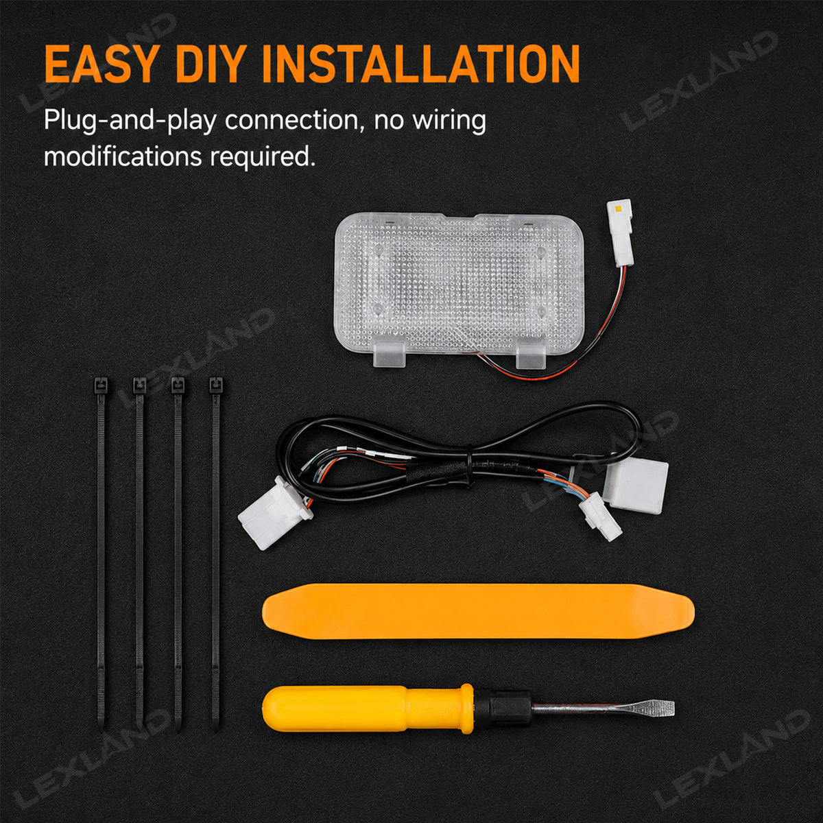 RAV4 Trunk Camping Light LED Cargo Lamps Trunk Ceiling Lighting For Toyota
