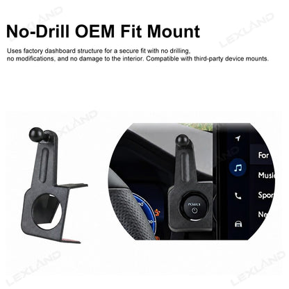 Tacoma Strong Magnetic Phone Mount No-Drill Dashboard Phone Holder for Toyota