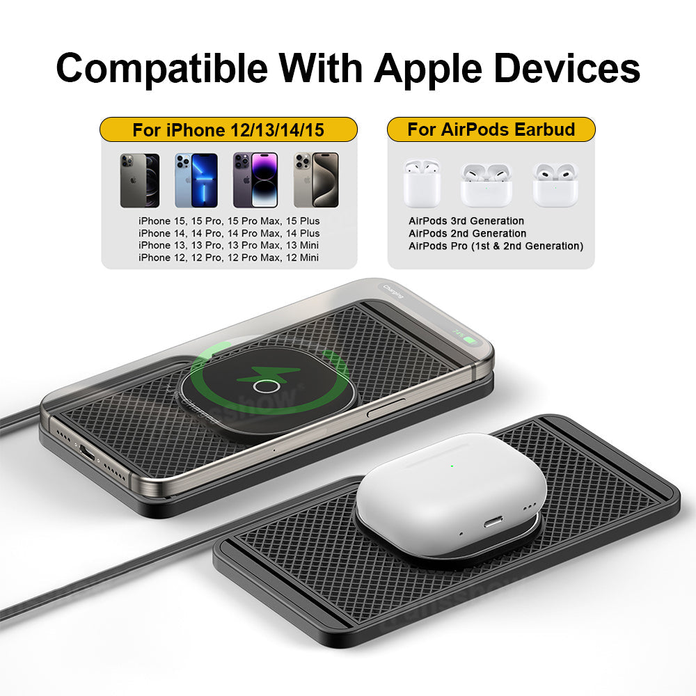 4Runner/Tacoma Magnetic Wireless Charger 15W Phone Charging Pad Upgrade Kit for Toyota