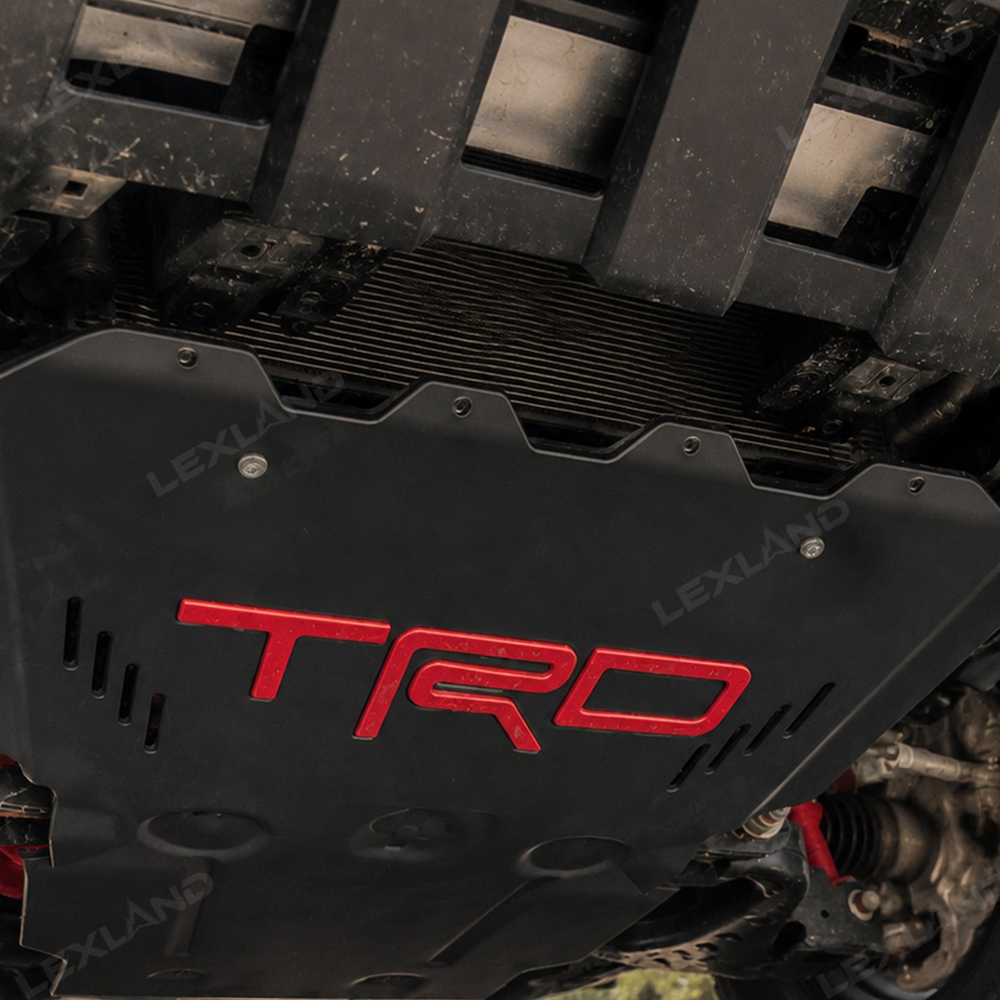 Tacoma Skid Plate with TRD Style Front Engine Undercover Underbody Protection Plate for Toyota