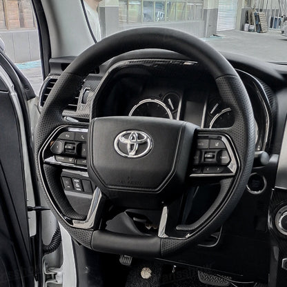 4Runner Steering Wheel Top & Bottom Nappa Leather with Perforated Grip Inspired by 2025 4Runner