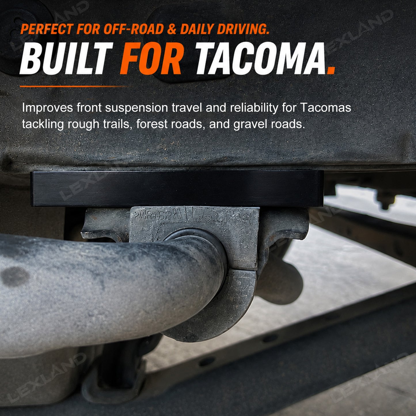 Tacoma Sway Bar Drop Bracket Kit Aluminum Alloy Relocation Brackets for 2WD/4WD with 2"- 4" Lifts