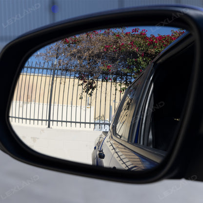 Tacoma Rearview Mirror Glass with Blind Spot Detection Heated Door Side Mirror Lens for Toyota