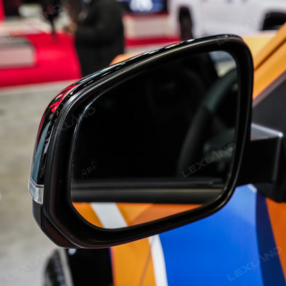 Tacoma Rearview Mirror Glass with Blind Spot Detection Heated Door Side Mirror Lens for Toyota