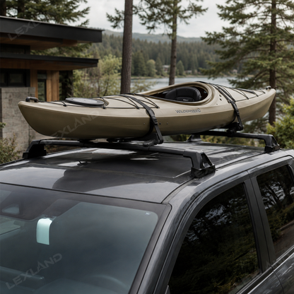 Tacoma Roof Rack Cross Bars Rooftop Cargo Carrier Bars Crossbar Kit 2.0 for Toyota