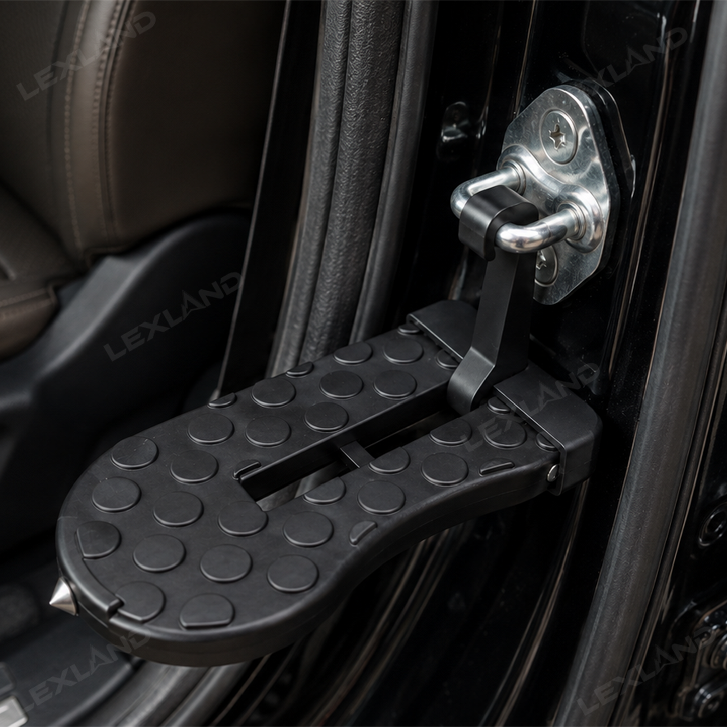 Tacoma/4Runner/Tundra Foldable Door Step With Emergency Hammer Function for Toyota