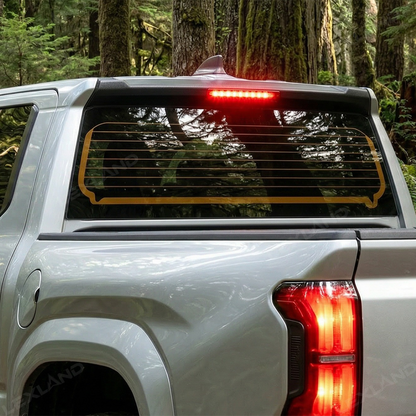 Tacoma Brake Light Cover Rear 3rd Brake Center High Mount Stop Lamp Smoked Lens Cover Trim