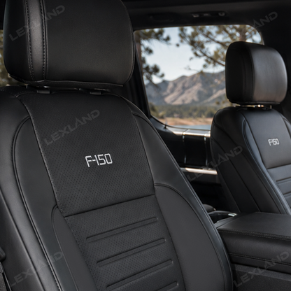 F150 Seat Covers NAPPA Leather Interior Seat Protector with F-150 Style for Ford
