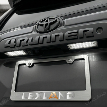 4Runner LED License Plate Light White License Plate Lamp for Toyota