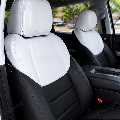 Tundra TRD Style Seat Covers Front and Rear Interior Seat Protectors for Toyota