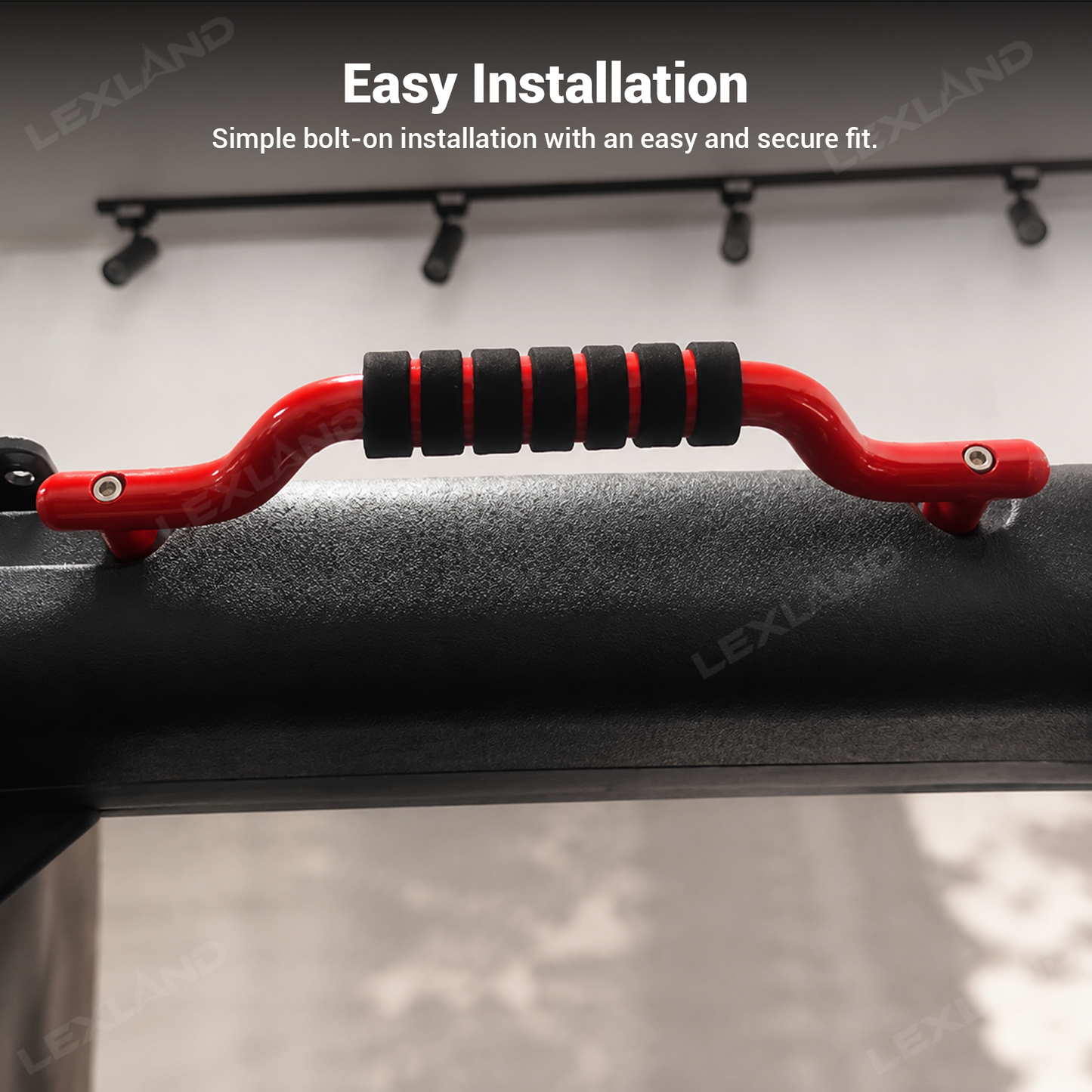 Bronco Aluminum Grab Handles Front / Rear Roll Bar Handgrip Handles 2PCS for Ford