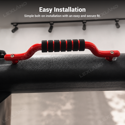 Bronco Aluminum Grab Handles Front / Rear Roll Bar Handgrip Handles 2PCS for Ford
