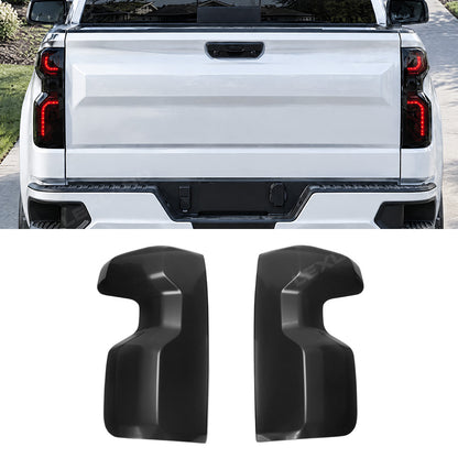 Silverado 1500 Smoked Third Brake Light Cover & Tail Light Covers Overlays Rear Lamp Protector
