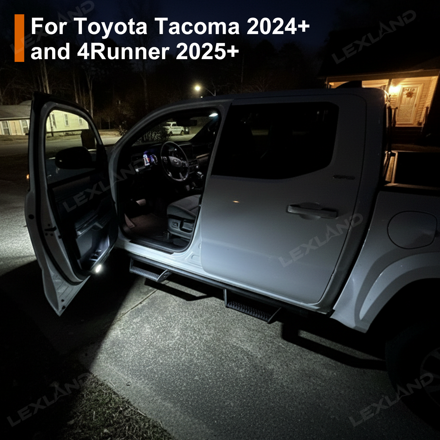 Tacoma/4Runner LED Puddle Lights Multi-color Front Door Projector Lights For Toyota