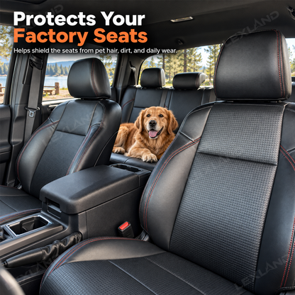 Tacoma Seat Covers OEM-Style Fit Seat Protector Interior Seat Upholstery Upgrade for Toyota