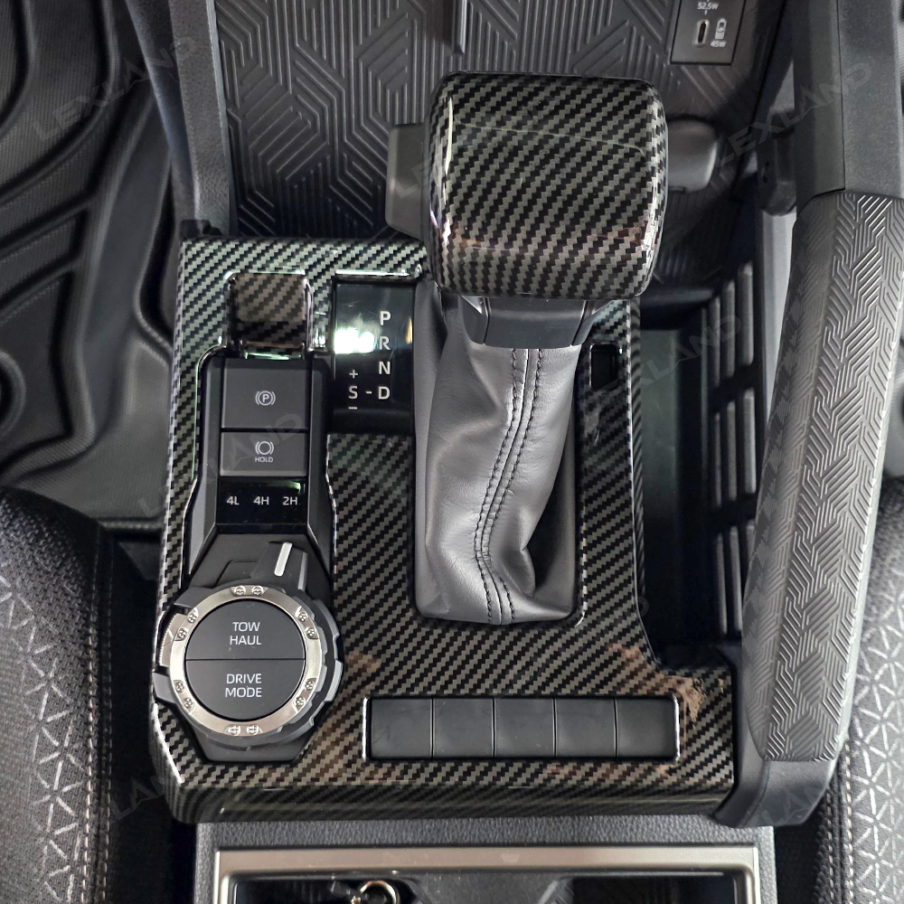 4Runner Interior Cover Trim ABS Carbon Fiber Style Protective Overlays