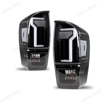Tacoma 3rd Gen LED Tail Lights Taillights Assembly Plug-and-Play Rear Lamps for Toyota