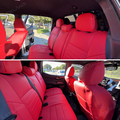 Tacoma/4Runner Seat Covers Embossed Seat Protectors with TRD Style for Toyota