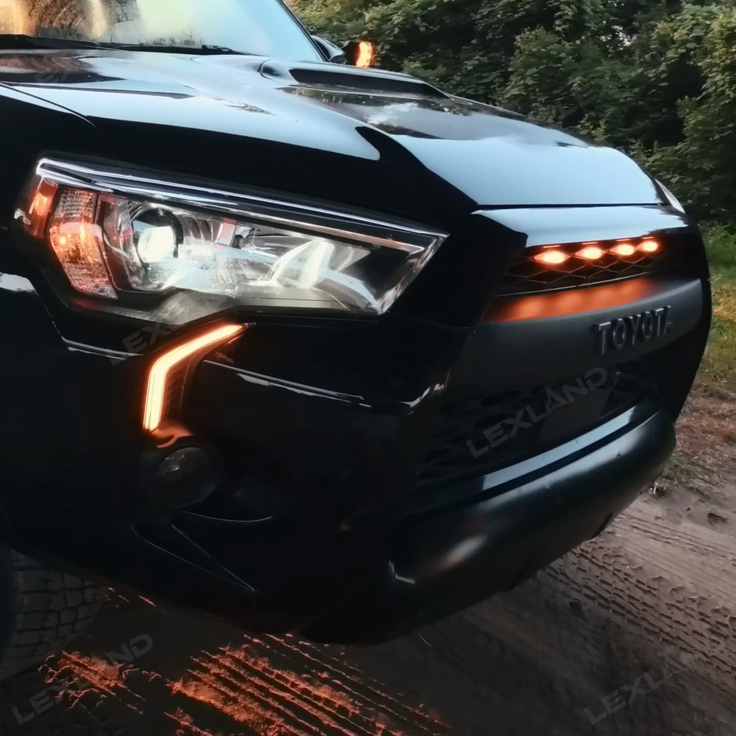 4Runner Fog Lights LED Daytime Running Lights For Toyota