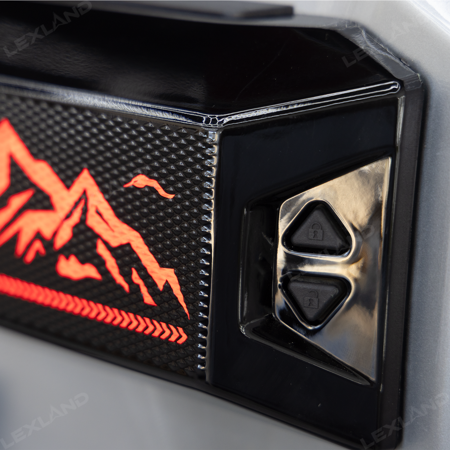 4Runner LED Trunk Tail Light Full Width Tailgate Ambient Lighting with Snow Mountain Off-Road Style