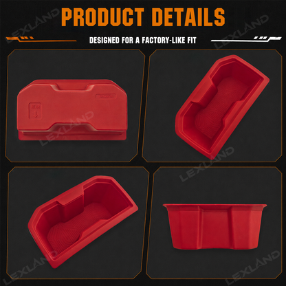 Tacoma Center Console Cup Holder Silicone Water Cup Insert for Toyota