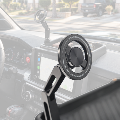 Tacoma/4Runner Dashboard Storage Organizer Tray & Magnetic Phone Mount Kit for Toyota