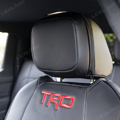 Tacoma /4Runner Seat Covers Full Coverage Embossed Seat Protector with TRD Style