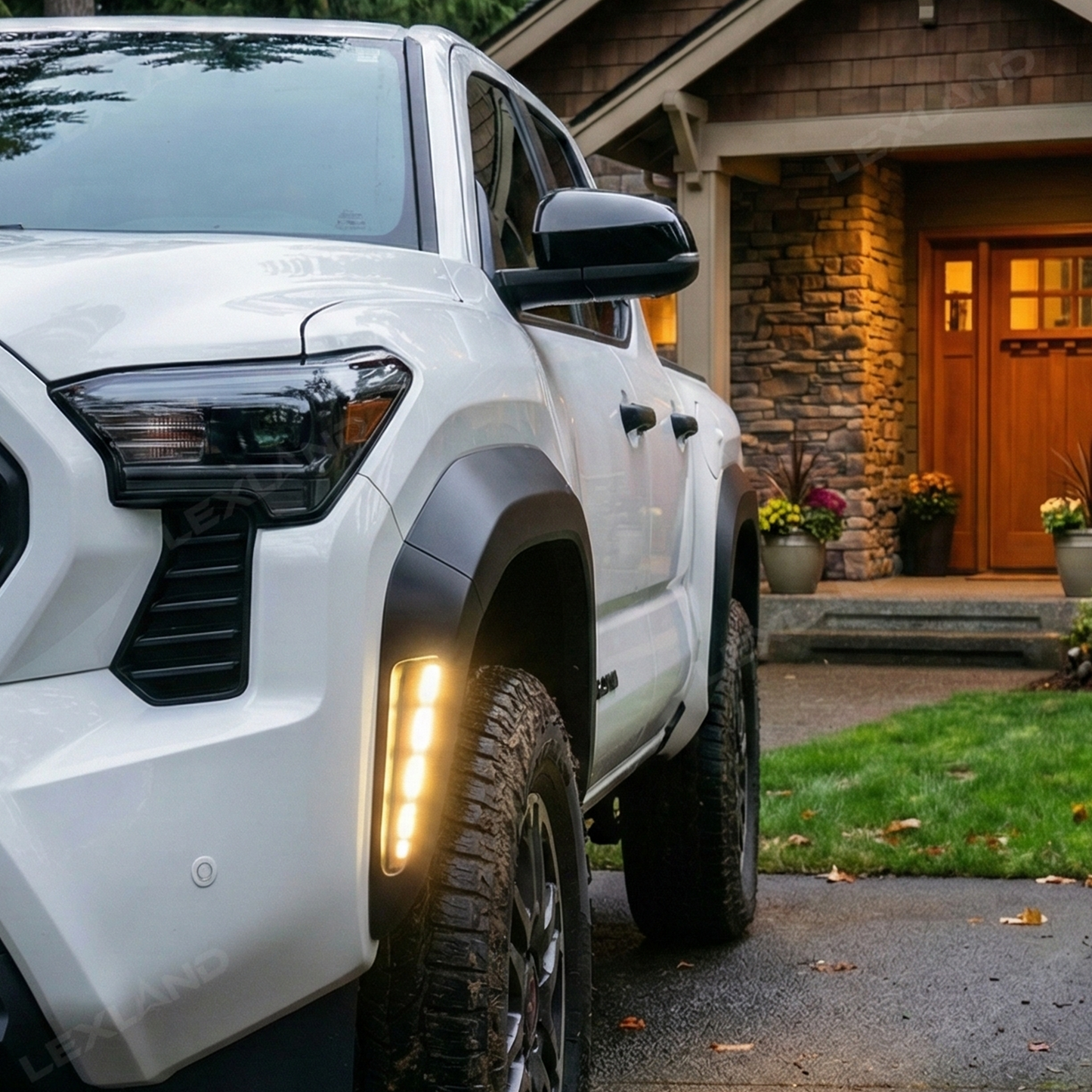 Tacoma Fender Marker Lights Dual-Color LED Lights for Toyota