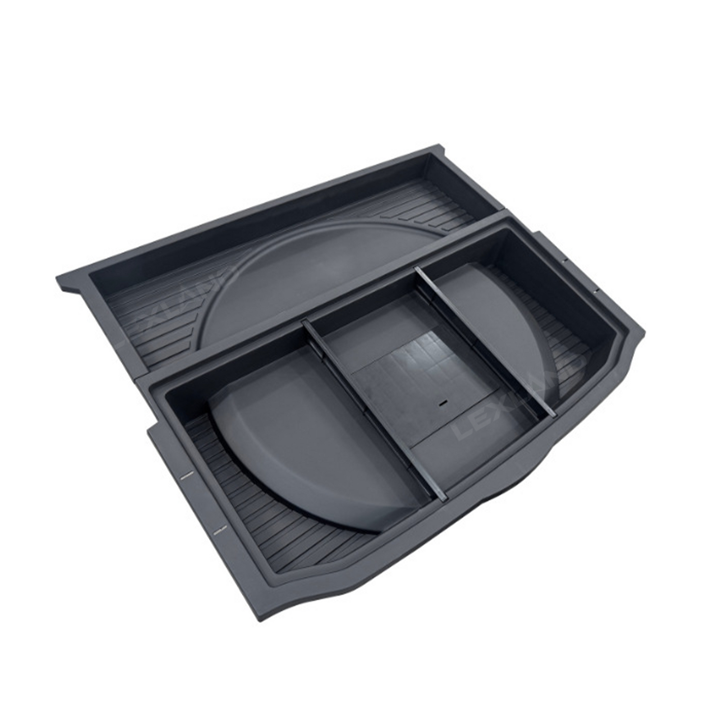 RAV4 Trunk Hidden Storage Box Rear Hatch Cargo Organizer Multi-Compartment Tray for Toyota