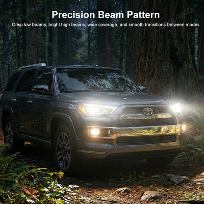 4Runner LED Headlights Front Head Lamp Replacement Kit with Sequential Turn Signal