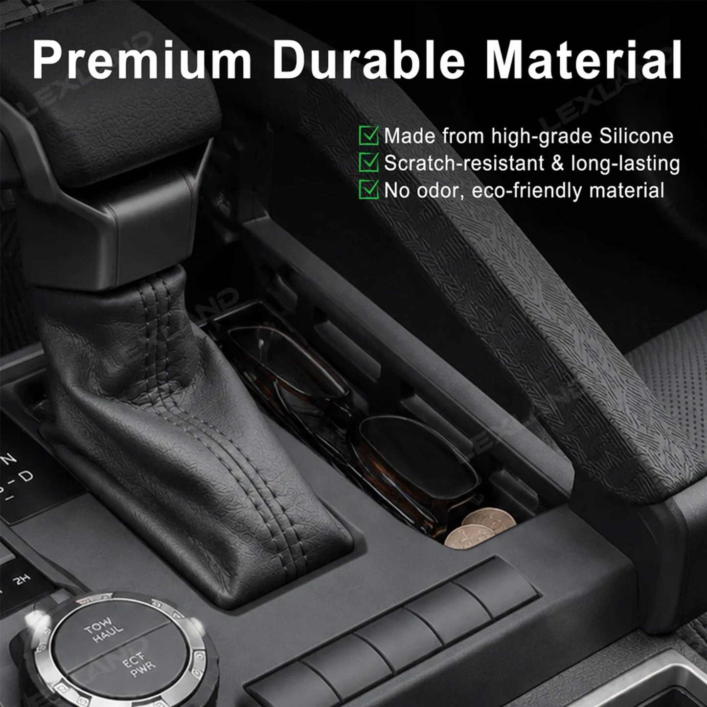 Tacoma/4Runner Interior Silicone Liner Insert Interior Cover & Organizer Set for Toyota
