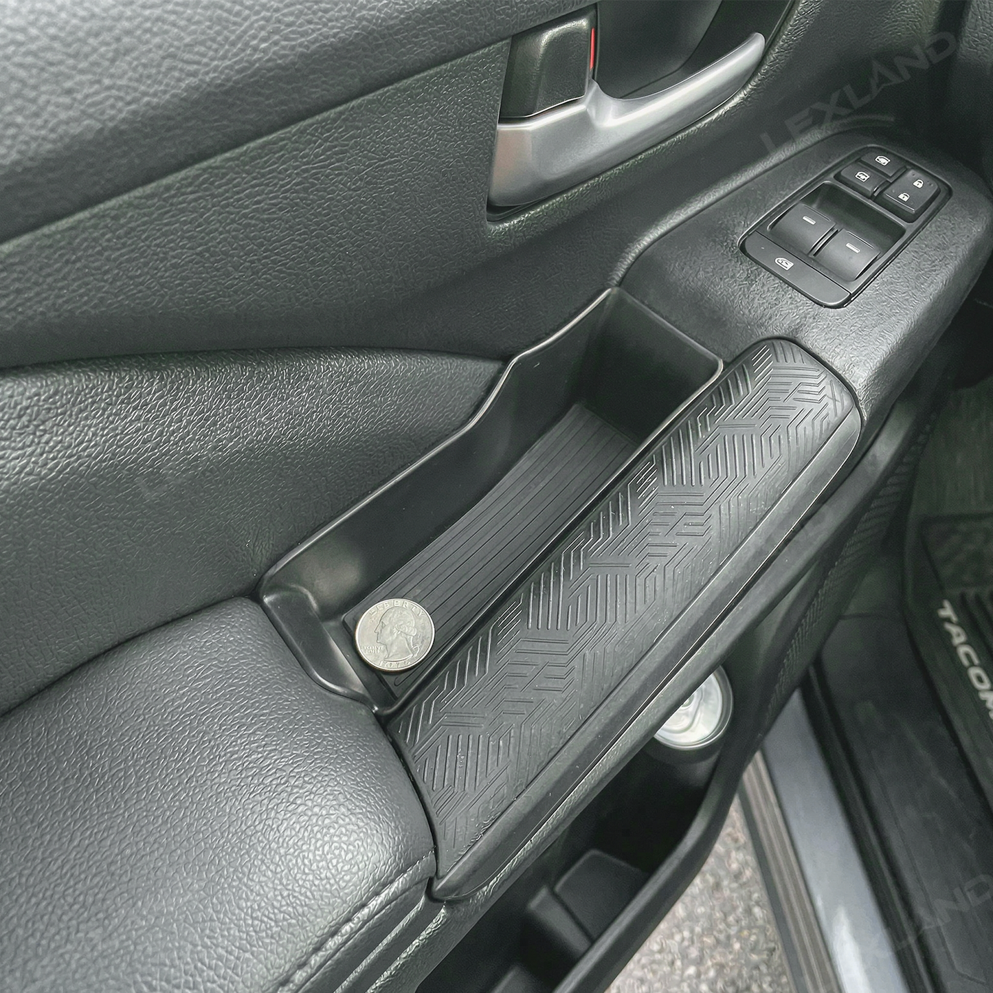 Tacoma/4Runner Front Door Handle Storage Box Side Door Tray Organizer Insert 2PCS for Toyota